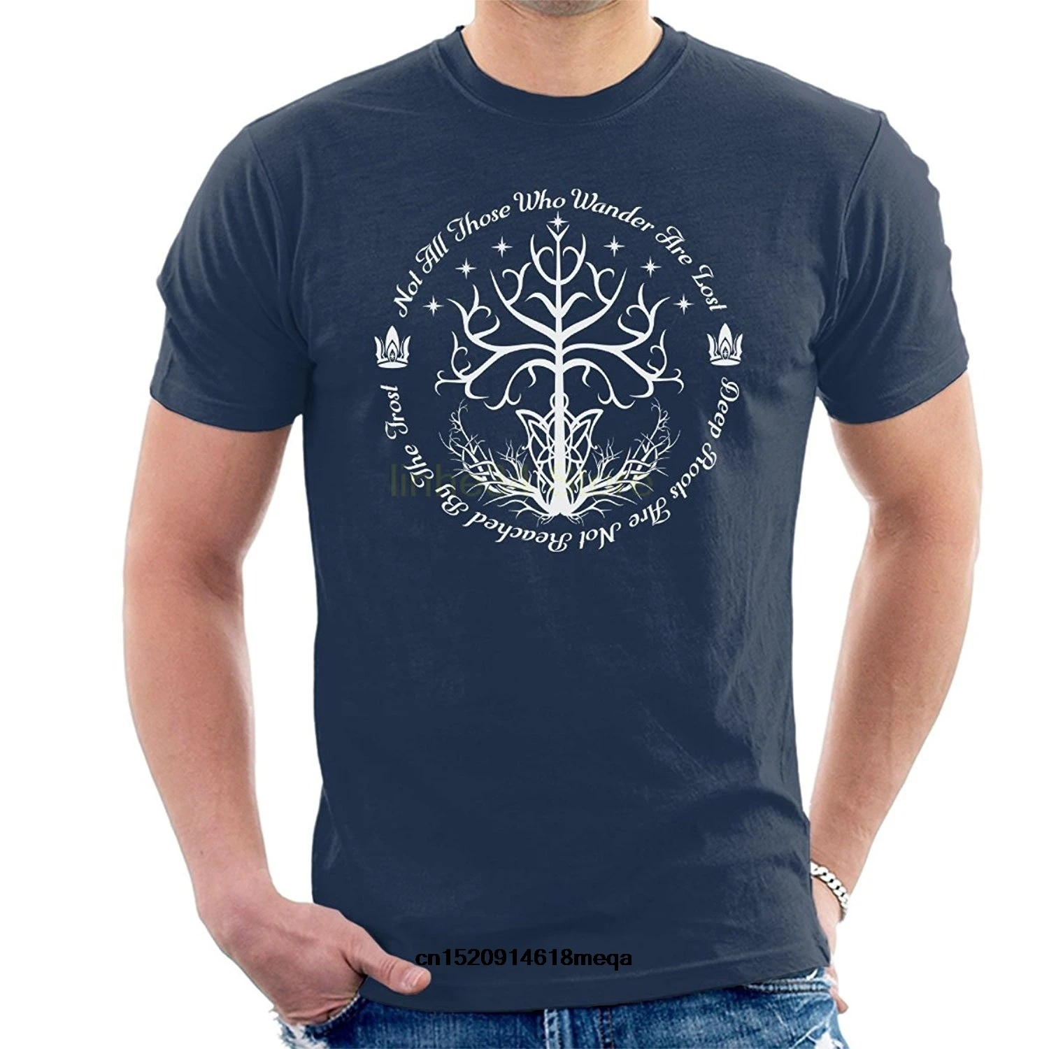 

funny t shirts Lord Of The Rings White Tree Of Hope Men's Fashion T-shirt