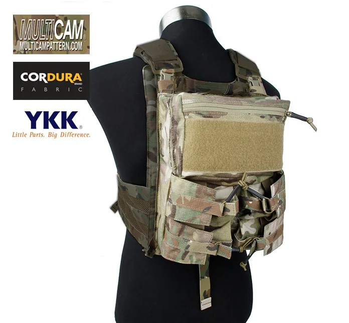 

Assault Back Panel Pouch For 4020 Plate Carrier Multicam Military Tactical Pack+Free shipping(XTC050955)
