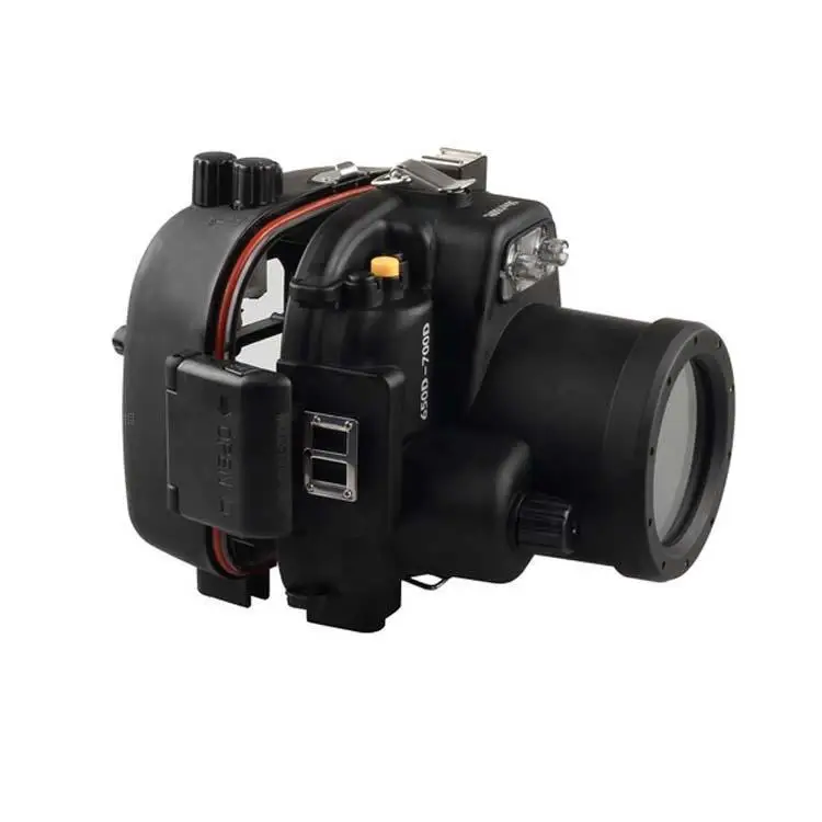 Подводный водонепроницаемый чехол Meikon 40M/130ft для Canon EOS 650D 700D|housing projects|casehousing cover case
