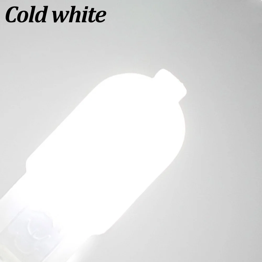 Мини G4 светодиодный светильник 3 Вт AC/DC 12 В SMD2835 светодиодный G4 лампа молочно-прозрачная 360 Угол луча заменить галогенные 30 Вт G4 - Испускаемый цвет: Холодный белый