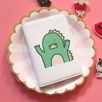 

White Dinosaur Printing Passport Holder Protect Cover passport Case Organizer Case for Cards Dropshiping