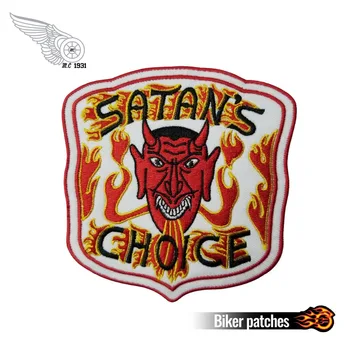 

PATCHES FOR FIRE SATAN'S VINTAGE REAL ORIGINAL MOTORCYCLE CLUB VEST OUTLAW BIKER MC COLORS