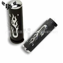 Хромированная мотоциклетная unviersal для honda shadow suzuki bandit kawasaki yamaha Harley ktm exc ручка для мотоцикла ручки