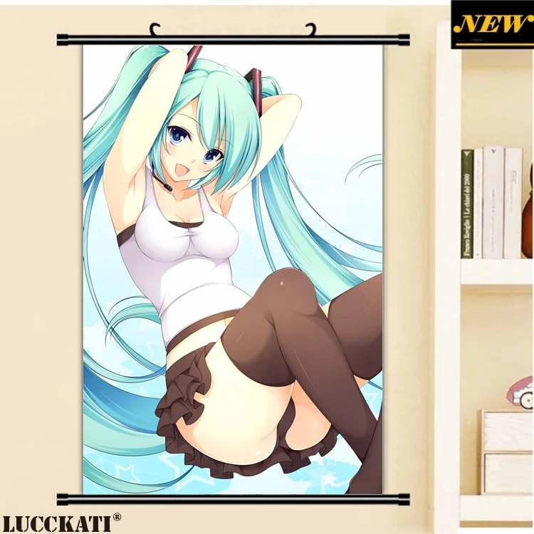 40x60 см VOCALOID Hatsune Miku append kei Фудзита Саки cameltoe Мультфильм Аниме Арт стены картину