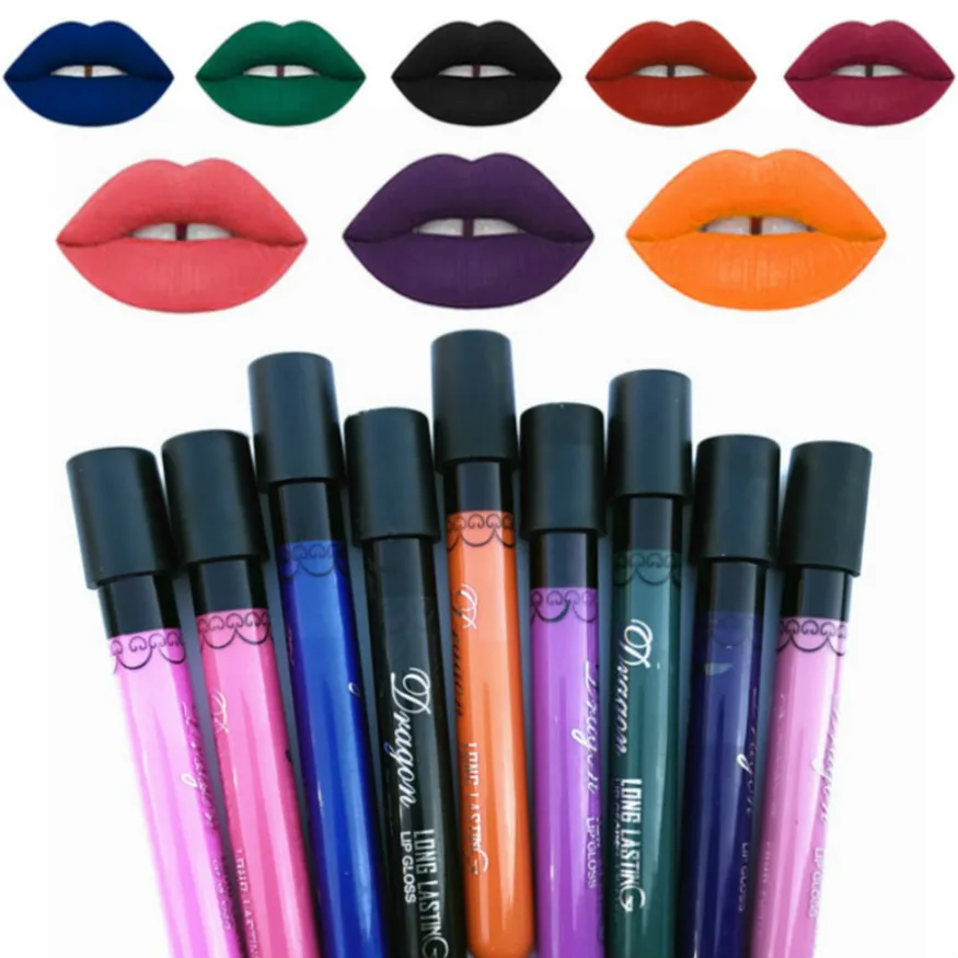 

2018 New Lip Gloss Halloween Lips Makeup Gloss Hot Sexy Beauty Matte Liquid Lipstick Matte Lipstick Lipkit Cosmetics Makeup Nude