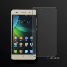 Protector de pantalla para Huawei honor 4c/G play mini vidrio templado para Huawei honor 4c 2.5d borde curvado frente Películas
