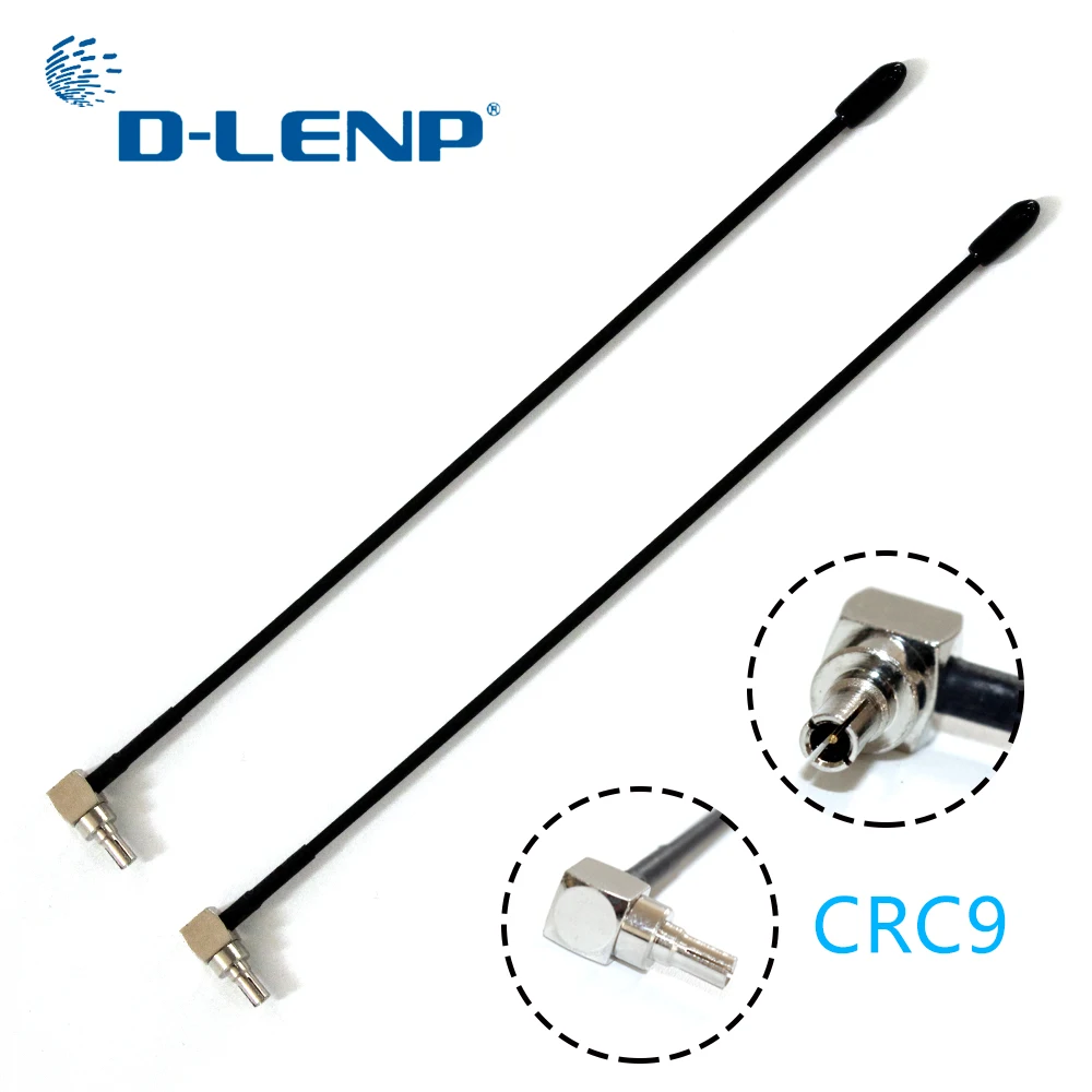 

Dlenp Antenna 2pcs 4G Lte Antenna with CRC9 Connector For Huawei E398 E5372 E589 E392 Zte MF61 MF62 aircard 753s 5dbi Gain