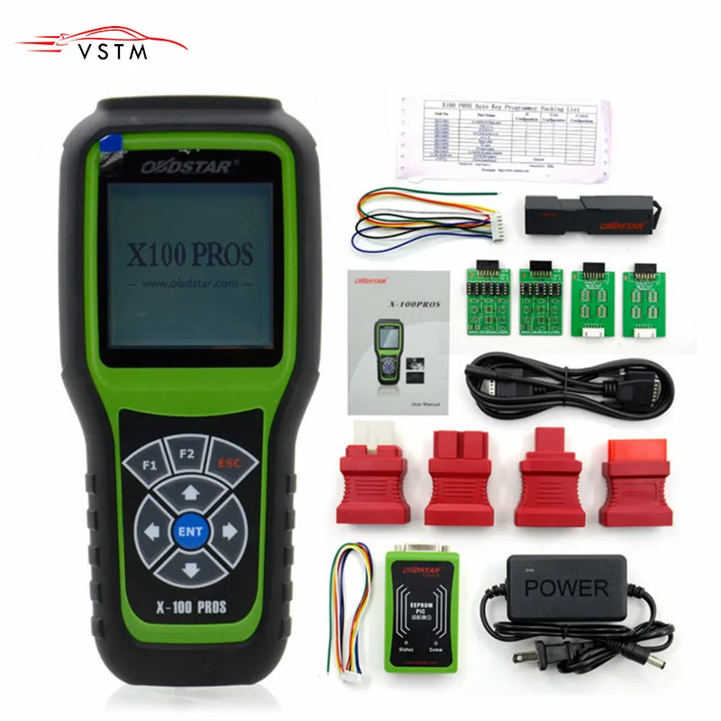 

OBDSTAR X100 PROS C+D+E model Key Programmer with EEprom Adapter+IMMOBILISER+Odometer Adjustment Replace X-100 Pro