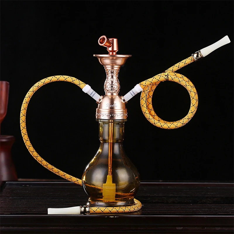 Goede High end Fashion Draagbare Geschenkdoos Waterpijp Weed Grinder Pijp Grinder Pijpen Narguile Pijp Waterpijpen