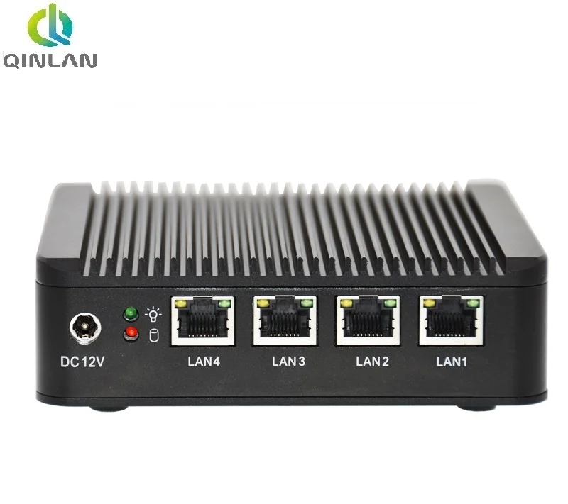 Безвентиляторный мини ПК с процессором Intel Celeron J1900 Quade Core Поддержка Windows/Linux WIFI 4