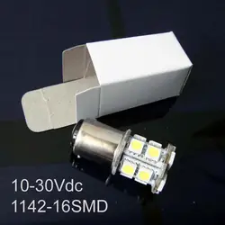 Высокое качество 12/24vac/dc 3 Вт BA15D LED Предупреждение сигнальные огни 1142 LED корабль яхты лампа лампы Бесплатная доставка 4 шт./лот