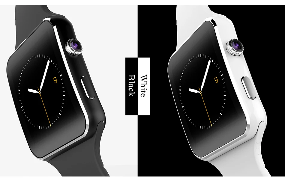 Смарт-часы X6 поддержка sim-карты TF с камерой Smartwatch Bluetooth мужские наручные часы для iPhone Xiaomi Android телефон
