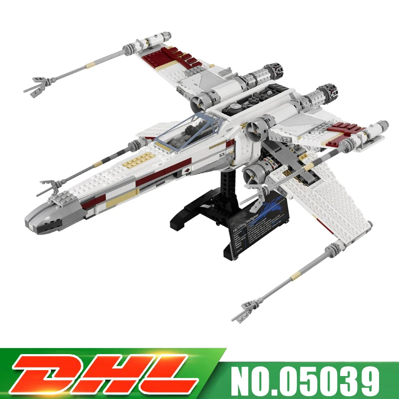 

Fit For 10240 LEPIN 05039 UCS Series The X-wing Red Five Starfighter Set Model Kits Building Blocks Bricks Gift Toy