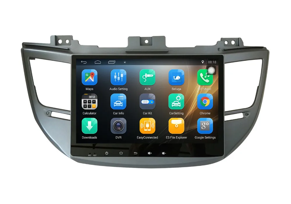 Flash Deal Nedehe 10.1 inch 1024x600 Android 7.1 Car Radio dvd GPS for Hyundai IX35 Tucson 2015 2016 car head unit audio player Bluetooth 1