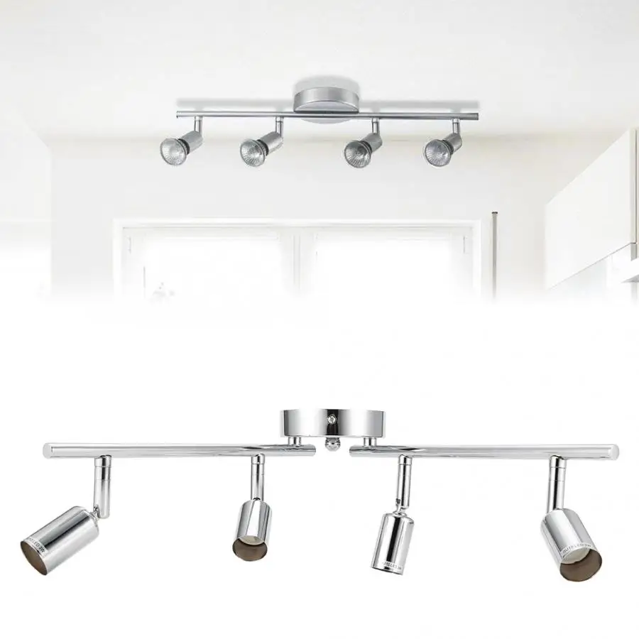 

Recessed Ceiling Lamp 86-265V 12W GU10 4 Heads LED Ceiling Light Recessed Lamp for Wall Living Room