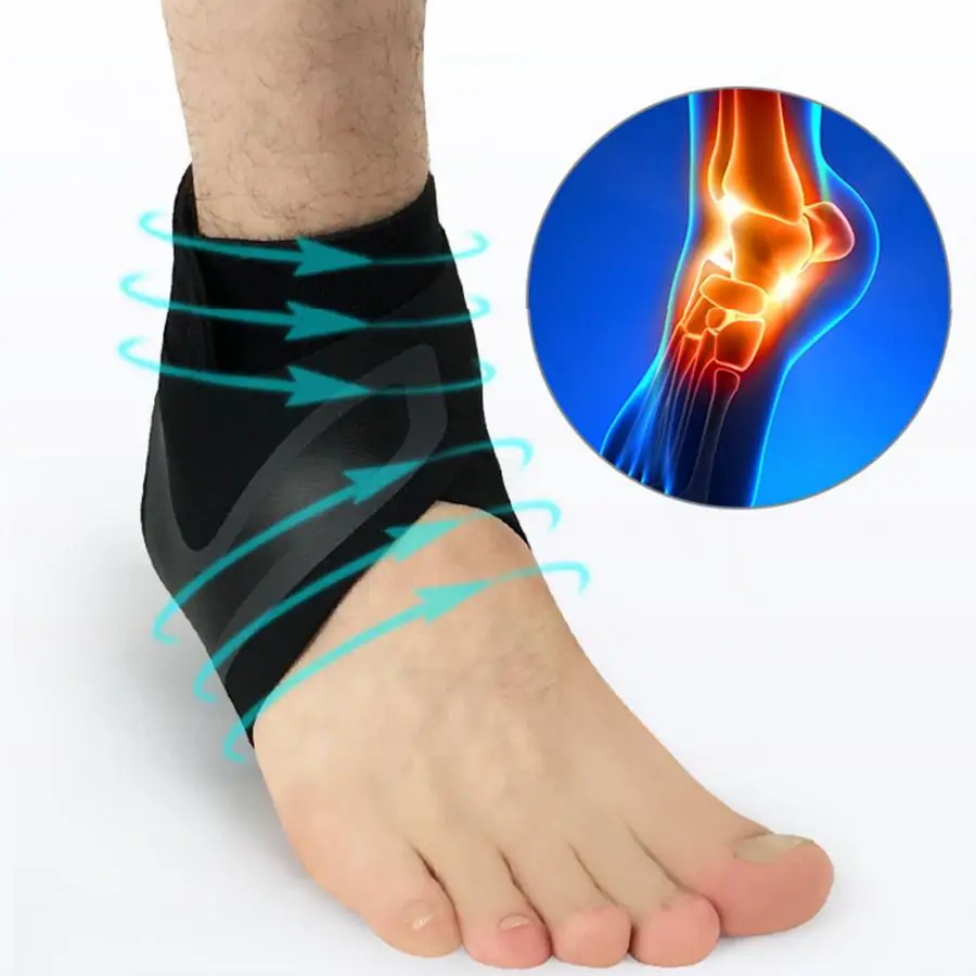 Orthopedic Brace AOLIKES Outdoor Sport Training Right Ankle Protector