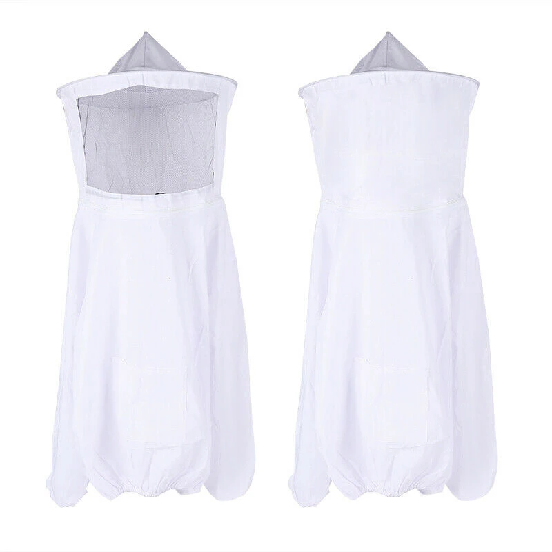 Пчеловодство костюм куртка Pull за халат с сетчатой маской для пчелы Хранитель FPing