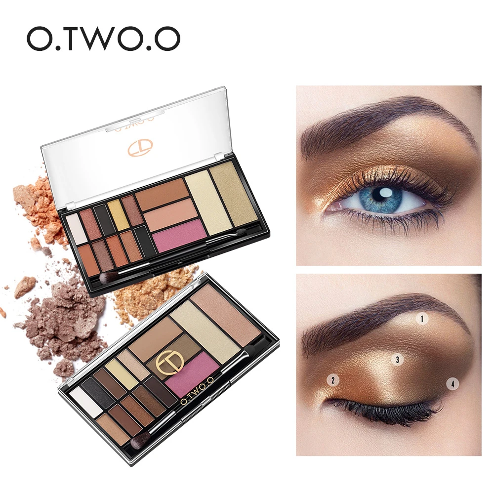 eyeshadow blush contour palette