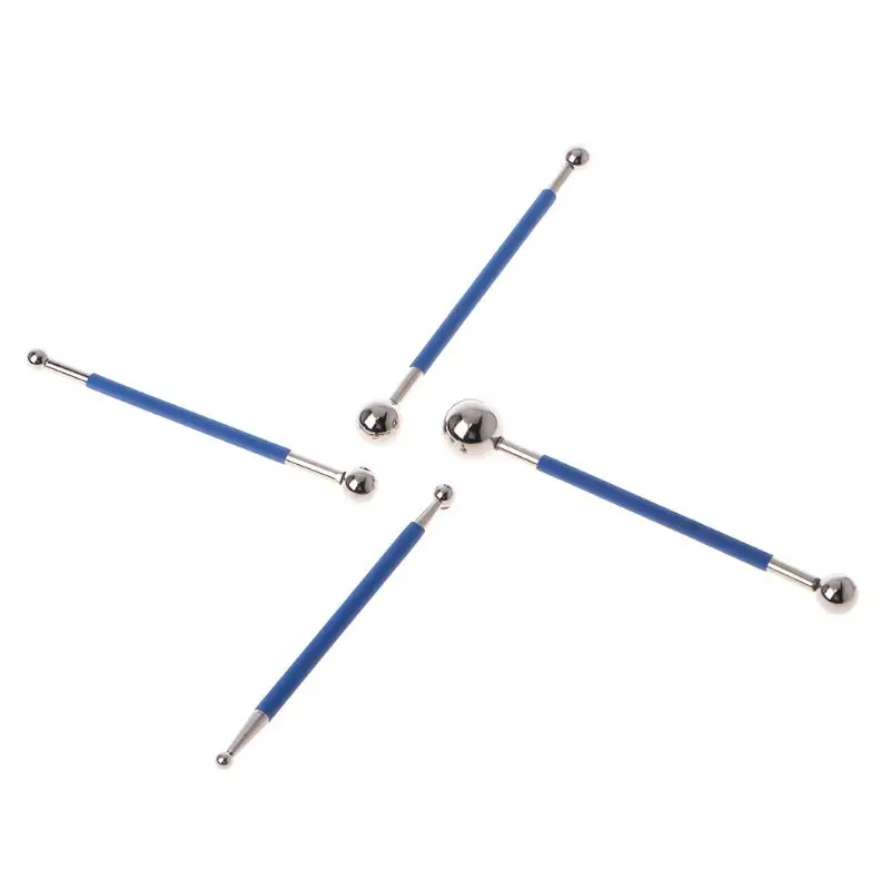 4pcs/set Double steel pressed ball tile grout repairing stick ceramic floor grout glue gap scraping Construction tools OOTDTY tile gap repair tool