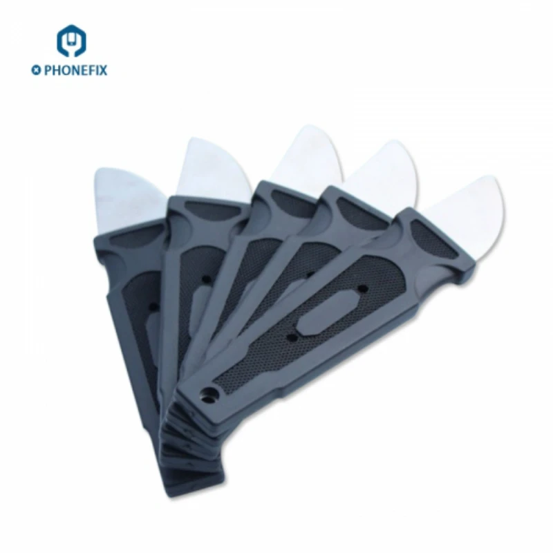 

PHONEFIX 5Pcs Pry Blade Set Knife Kit Mobile Phone Opening Tools Kit LCD Screen Opening Tools for iPhone iPad Samsung Repair