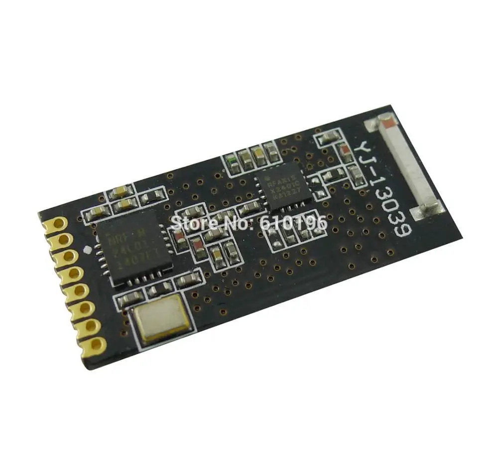 

Aihasd NRF24L01+PA+LNA Onboard Ceramic Antenna Wireless Transmission Module 905/ CC1101
