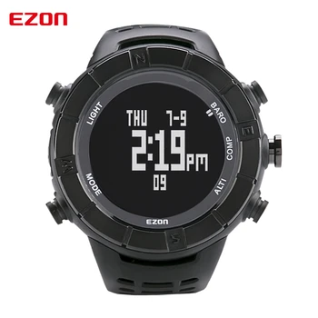 

New Men Military Watch EZON H001 Sports Watches Digital Multifunctional Climbing Wristwatches with Compass Barometer Altimeter