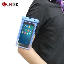 Водонепроницаемый чехол для телефона со спортивной повязкой для Iphone/samsung/LG/htc/Nokia/Blu-Ray Универсальный 6 дюймов