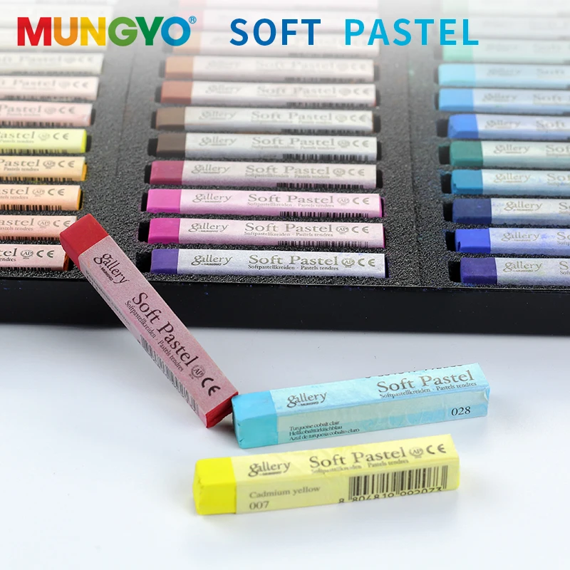 

Mungyo 36/48 Colors Master Soft Pastel Dry High Quality Colored Chalk Drawing Coloring Dye Hair Painting Crayon Art Supplies Diy