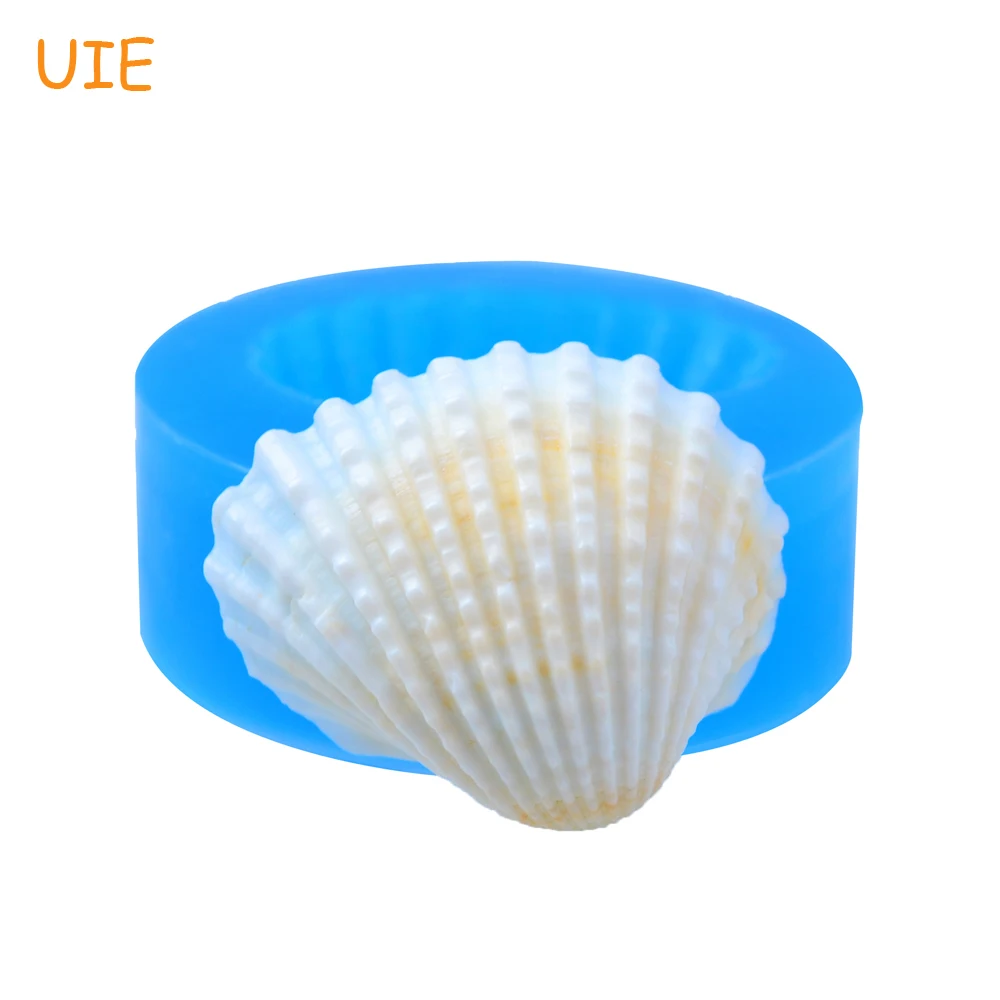 

DYL563U 28.2mm Sea Shell Silicone Push Mold - Cake Decorating Tools, Fondant, Resin Clay, Cabochon Candy, Scrapbooking, Icing