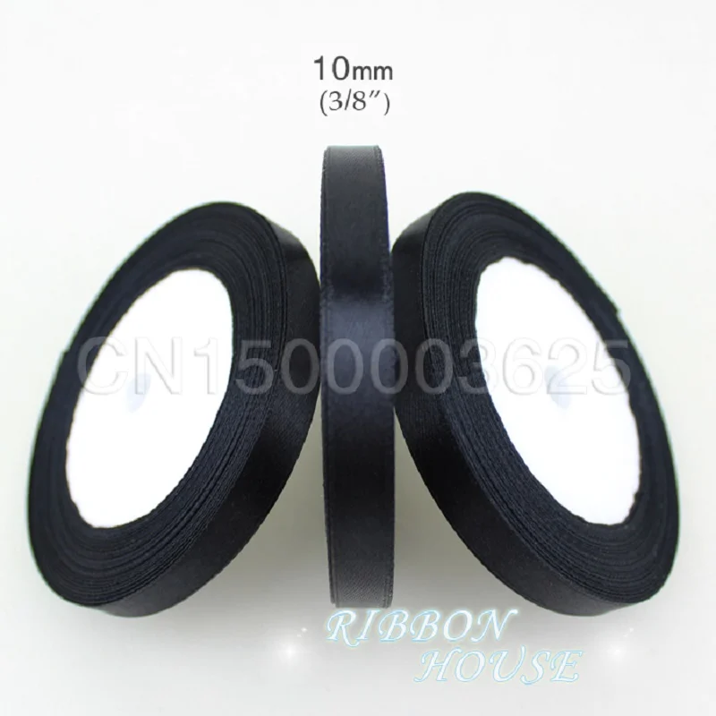 25 yards/roll 10mm Single Face Satin Ribbon Webbing Decaration Gift Christmas Ribbons satin ribbons ribbon decoration ribbon supplies wrapping ribbon satin ribbon christmas ribbon