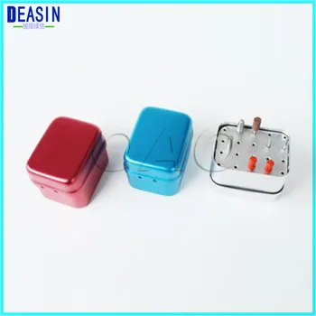 

20 Holes Dental Disinfection Burs Holder Block Stand Autoclavable Sterilizer Box Dentist Lab Equipment endo box