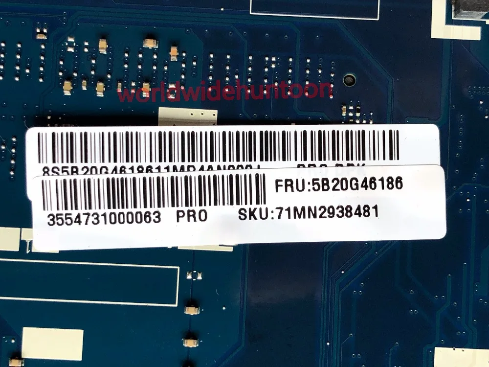 Классическая материнская плата для ноутбука Lenovo B50 70 с ЦП SR1EB i7 4510U PN 5B20G46186