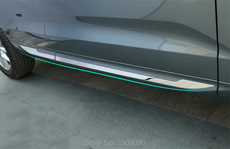 

For Volvo XC60 2018 Car Door Body Side Edge Trim Sticker Strip Protection Decoration Anti-friction Car Styling 4Pcs/Set