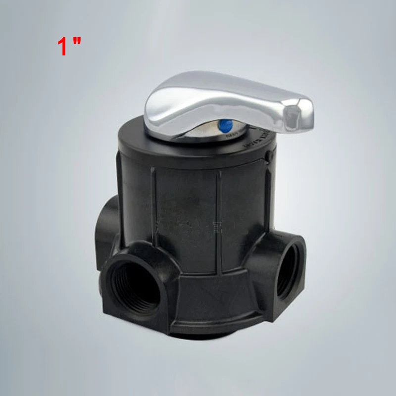 1" Female Manual backwash activated carbon filter valve ABS/PPO Multi