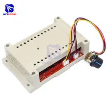 Contrôleur de vitesse de moteur haute puissance DC 10-50V 60a, Module de commande de pilote PWM HHO RC 12V 24V 48V 3000W, rallonge avec interrupteur