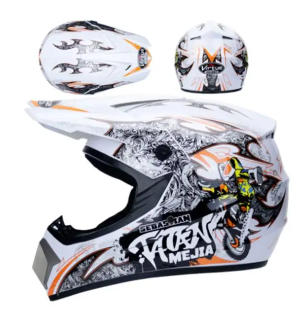 Высококлассный мотокроссный шлем hors route Casque Moto Capacete Moto ...
