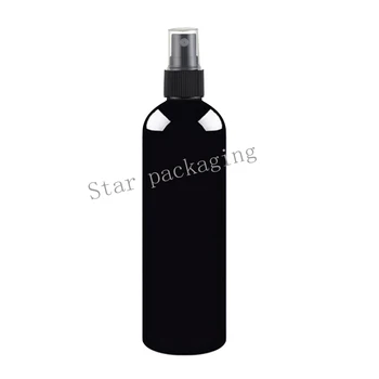 

20pcs 500ml empty black bottle with nozzle liquid spray pump,500ml black cosmetic perfumes bottle,500cc plastic container bottle