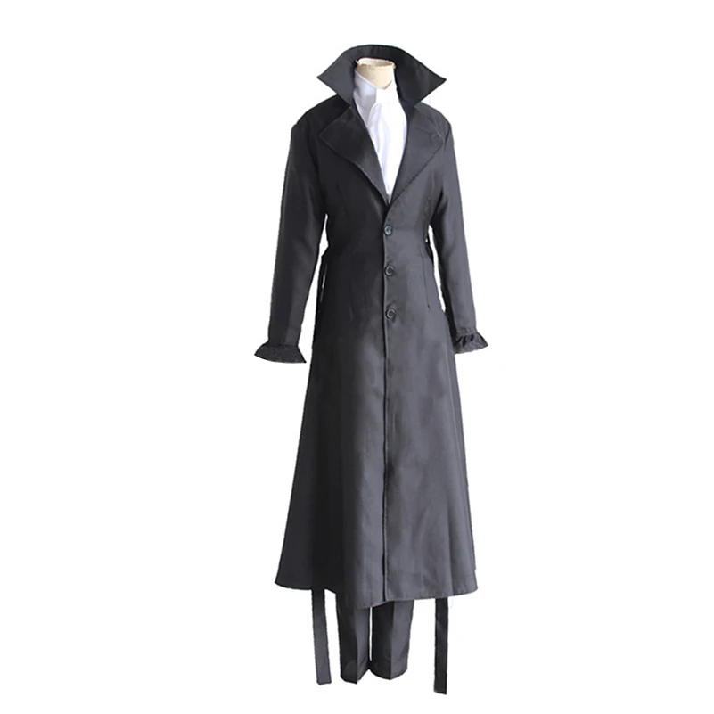 Bungo Stray Dogs Akutagawa Ryunosuke Trench Full Set Cosplay Costume