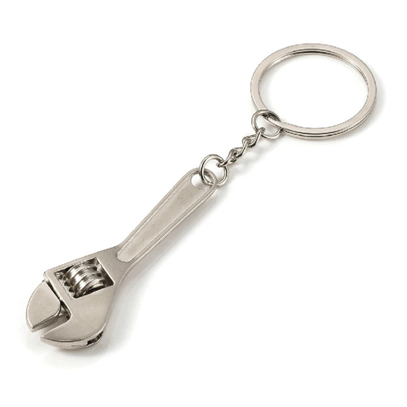 

Stainless Steel Auto Keychain Men's Charm Gift Waist Hanging Heavy Duty Key Holder Men's Car Key Ring Home Key with Tool Gift