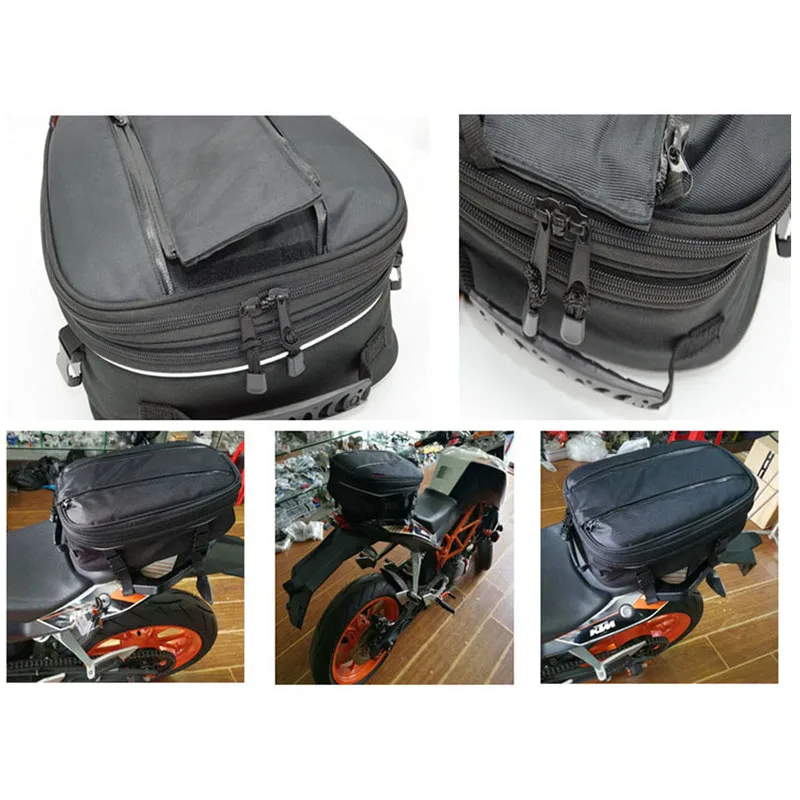 Мотоцикл седло мешок сумки багажа чемодан вокруг заднее сиденье сумка Водонепроницаемый чехол для KTM 1050 1090 1190 1290 adv