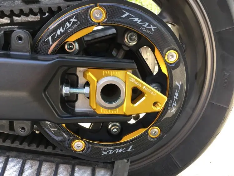 KODASKIN Motorcycle Transmission Belt Pulley Cover CNC Carbon For Yamaha tmax 530 2012-2017 t-max 530 cnc aluminum belt drives guard cover for motorcycle yamaha tmax 530 t max 2012 2015