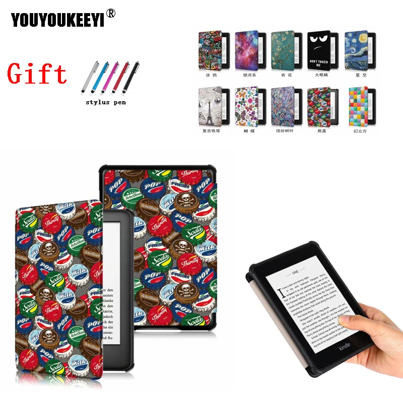 

New Magnetic Smart Case For Amazon new Kindle 10th Generation 2019 release cover For funda Kindle 2019 case+Stylus as gift