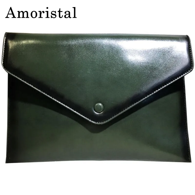 

Women Day Clutches Personalized Thread Handbag 2018 Casual Soft Clutch Purse PU Leather Shoulder Bags Female Messenger Bag B371