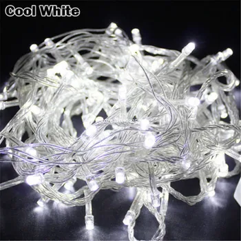 

10M 100 LED AC220V/110V Fairy String Lights Christmas Wedding Party Decorations luminarias lamps Garland Lighting Luces
