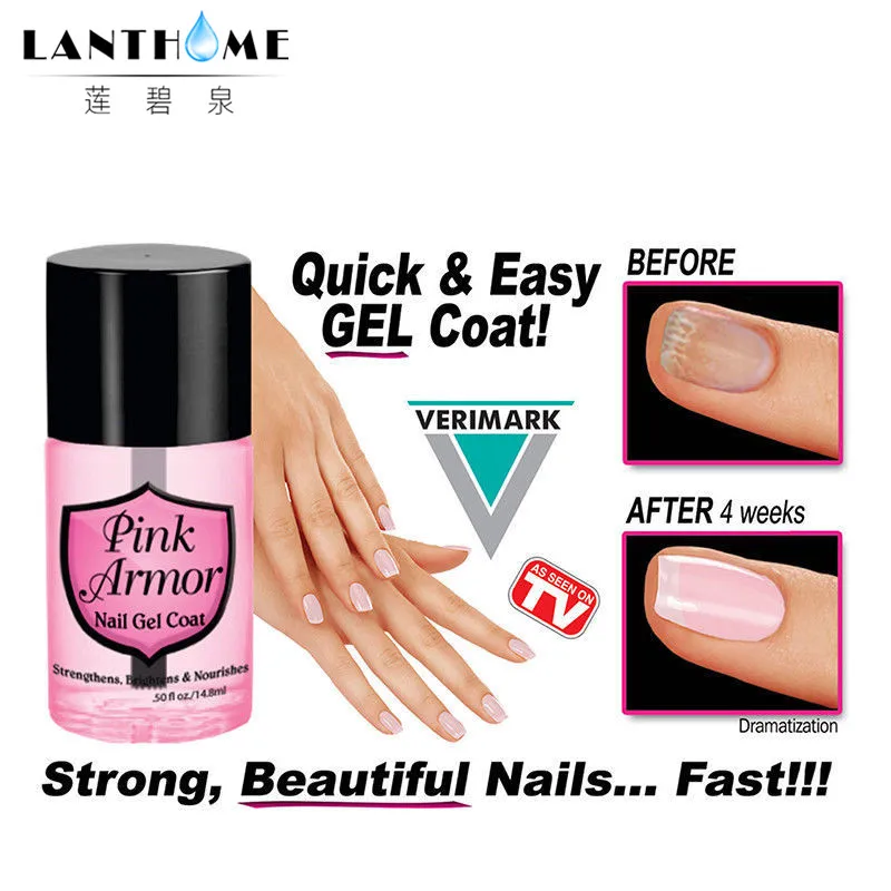 Розовая Броня Гель для ногтей формула роста лечение лак для ногтей кальций лак для ногтей питание Масло для кутикулы Гель лак для ногтей Прямая поставка