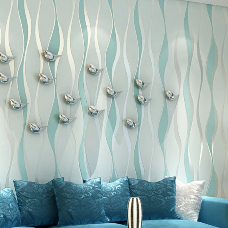 Beibehang 3D striped 3d wallpaper modern minimalist bedroom living room TV background wallpaper for walls 3 d papel de parede Beibehang 3D striped 3d wallpaper modern minimalist bedroom living room TV background wallpaper for walls 3 d papel de parede
