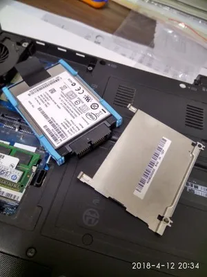 1 8 &quotSATA SSD HDD Кабельный соединитель интерфейса + резина Caddy для HP EliteBook