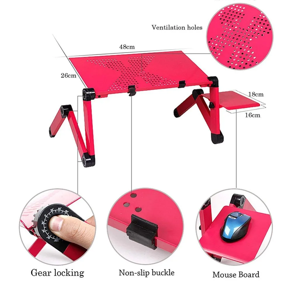 Laptop Desk for Bed Foldable Lap Desks Bed Desk Height Adjustable Portable Bed Tray Table for Couch and Sofa Laptop Stand Black Laptop Desk for Bed Foldable Lap Desks Bed Desk Height Adjustable Portable Bed Tray Table for Couch and Sofa Laptop Stand Black