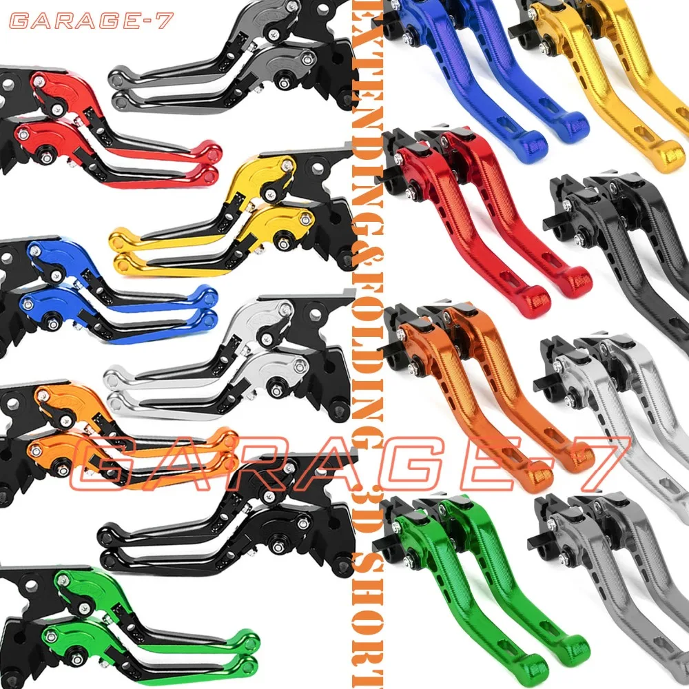 

For MOTO GUZZI Breva 850 /1100/1200 2006-2009 Folding&Extending/3D Short CNC Adjuster Clutch Brake Lever Set 8 Colors 2008 2007