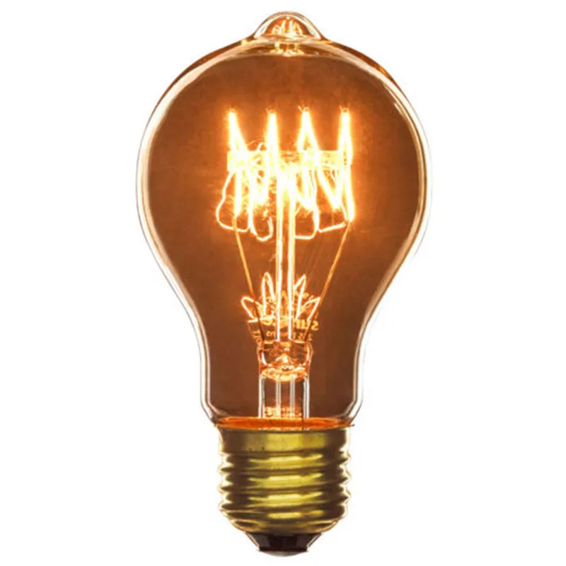 Lote Edison Lâmpada Dimmable A19 40 w E27 A60 60 Wam Branco Retro Decorativo Incandescente Vintage Luz 220-240 v 4 Pçs - 5 40 w E27 A60 60 w Wam